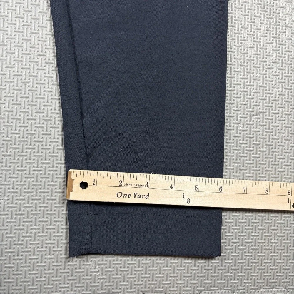 Outlier Futureworks Pants Mens 33x30 Straight Navy Blue Nylon F. Cloth Tech EUC